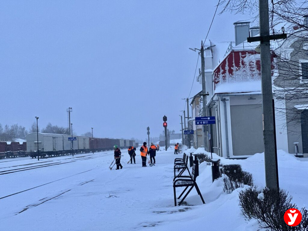 Вилейка снегопад