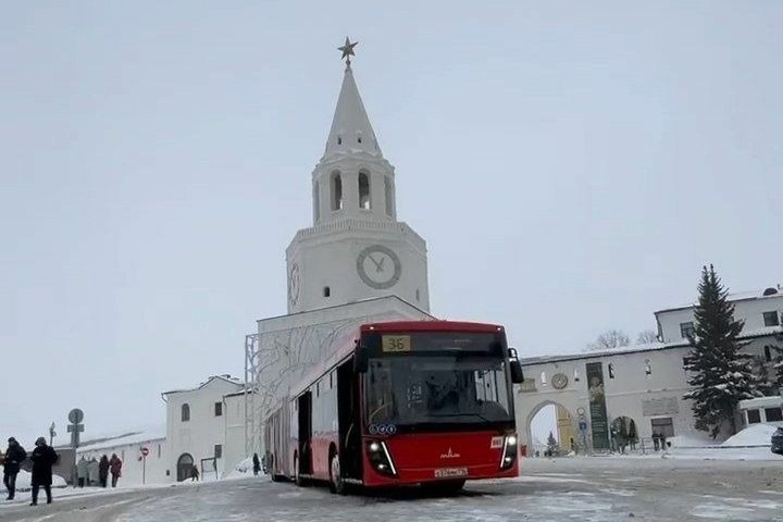 Белорусские автобусы в Казани
