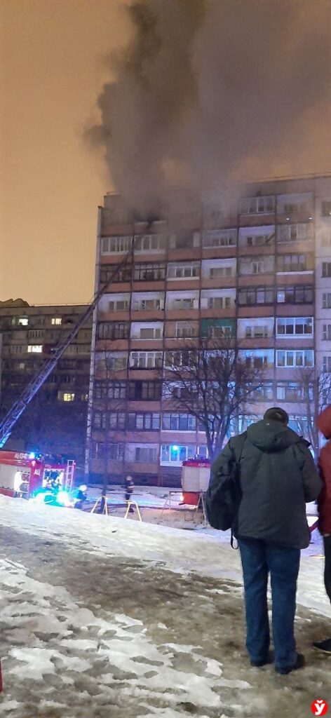 Пожар в общежитии Кропоткина