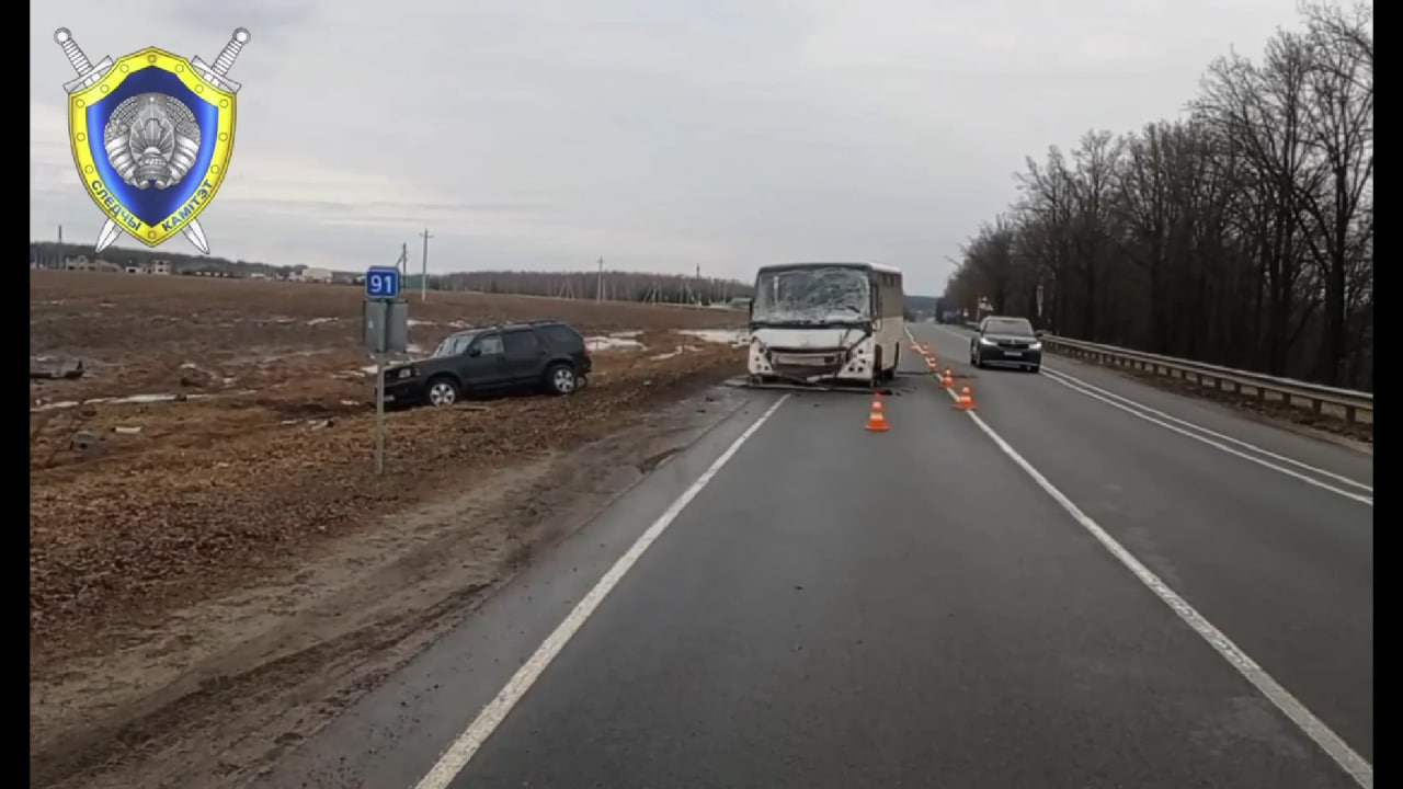 ДТП в Рогачеве: пьяный водитель столкнулся с автобусом - Минская правда