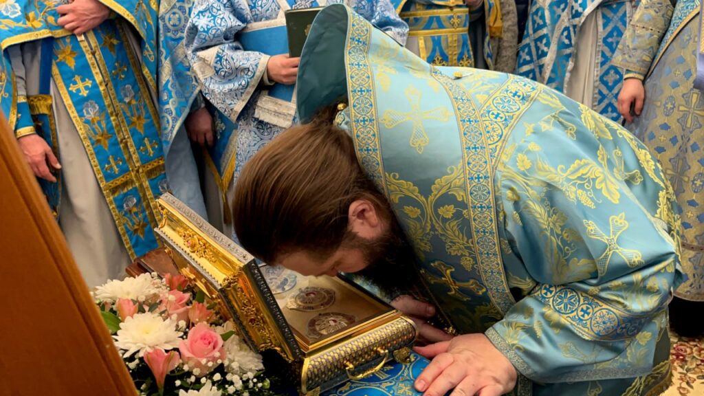 В Борисов прибыл ковчег с частицей Пояса Пресвятой Богородицы