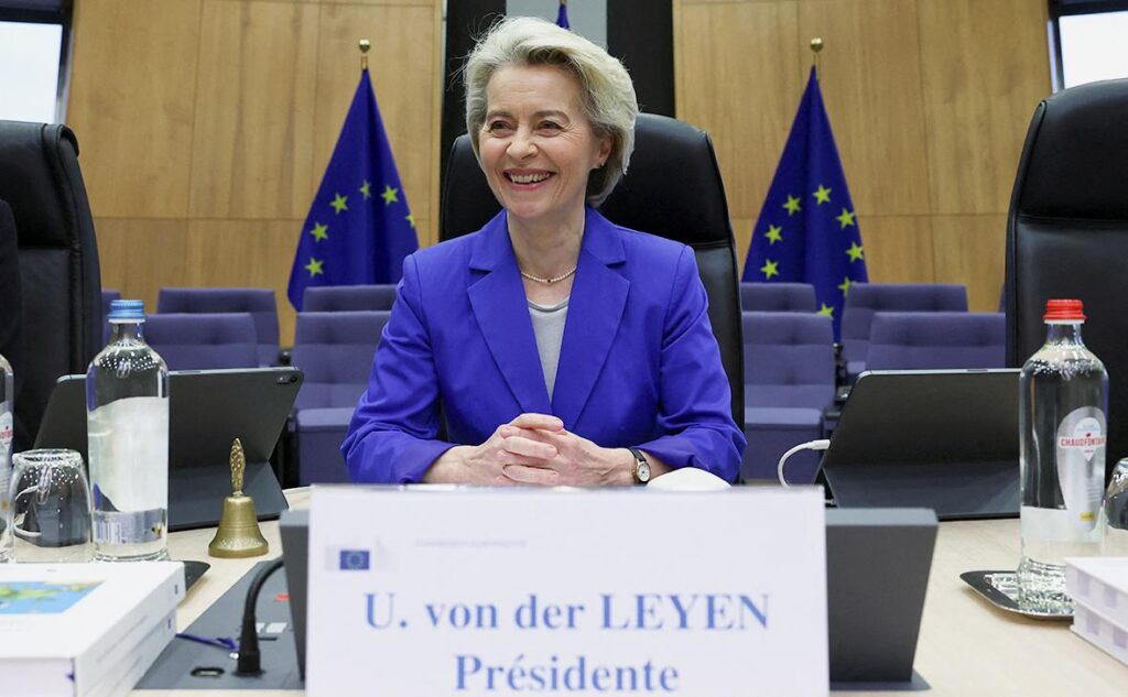 7 марта на съезде Европейской народной партии Урсула фон дер Ляйен была выдвинута на пост председателя Европейской комиссии на следующий срок