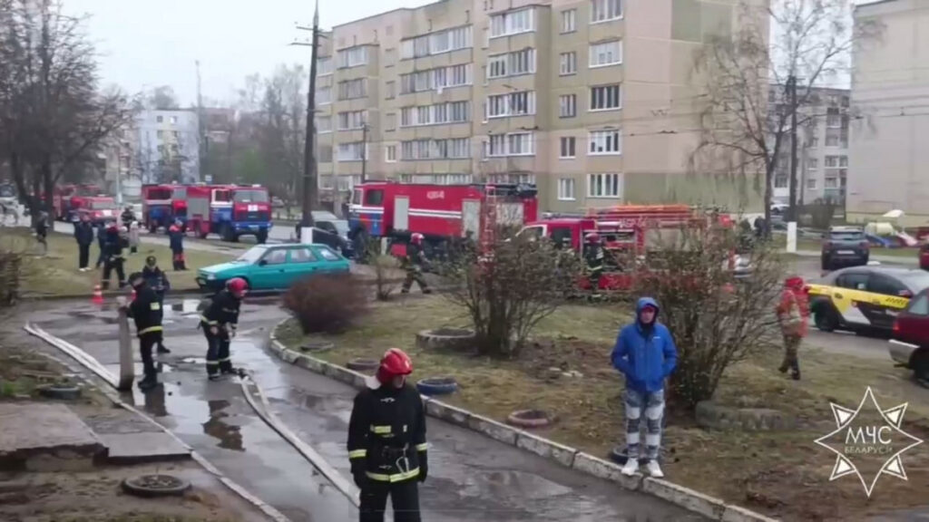 пожар в Витебске