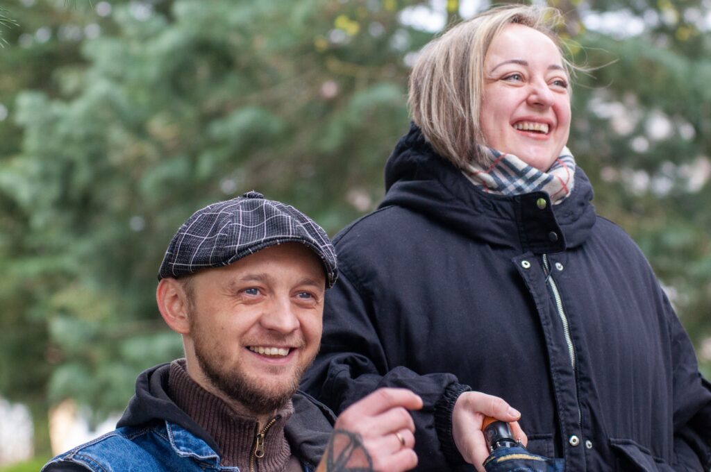 Перепелкин и жена колясочник Слуцк
