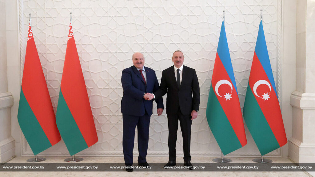 Президенты Беларуси и Азербайджана