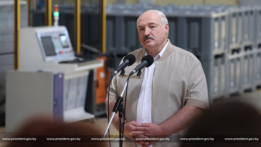 Лукашенко в Орше