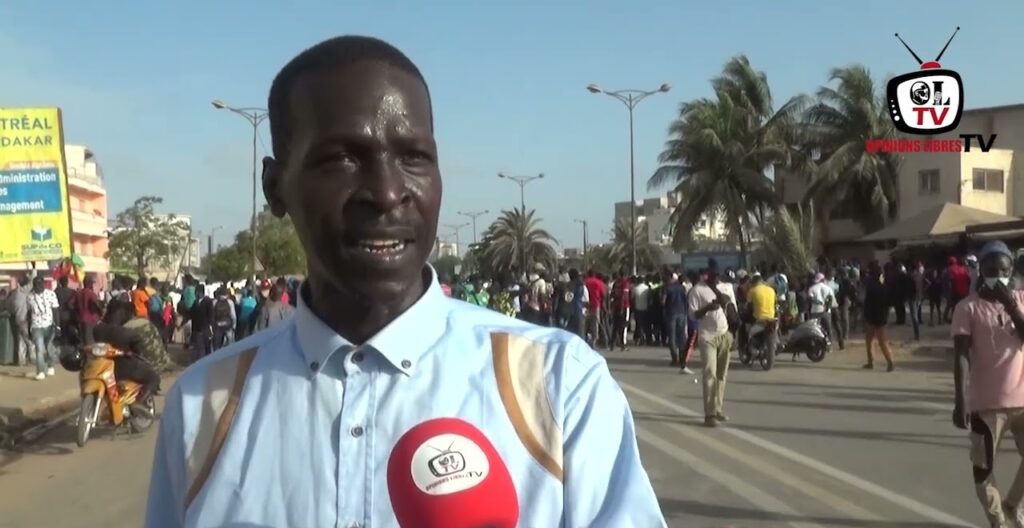 журналист из Сенегала
