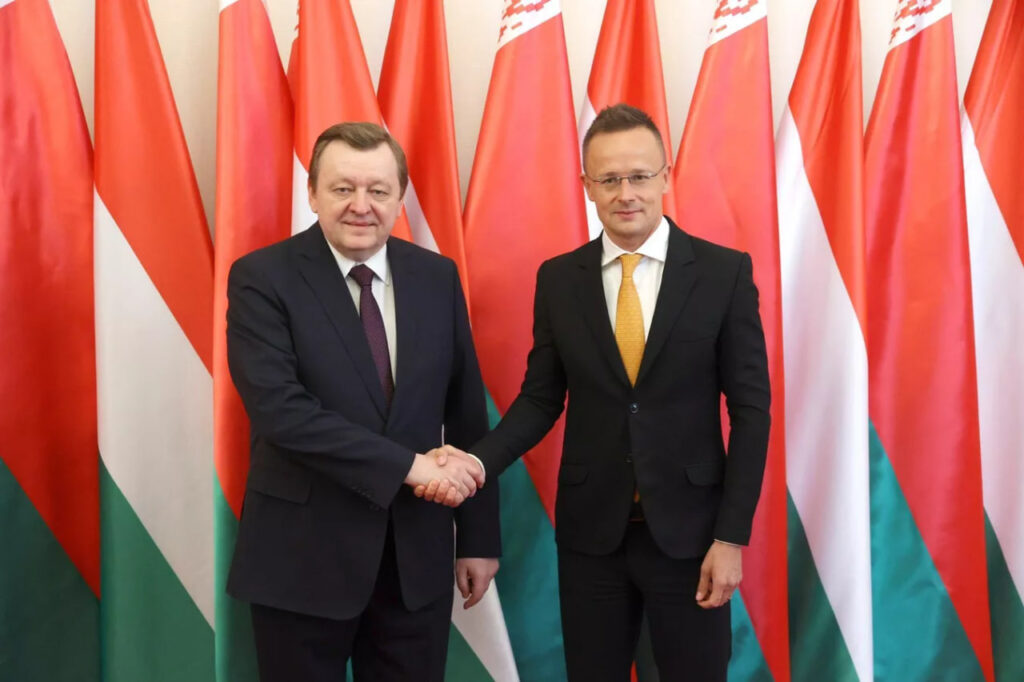 Главы МИД Беларуси и Венгрии