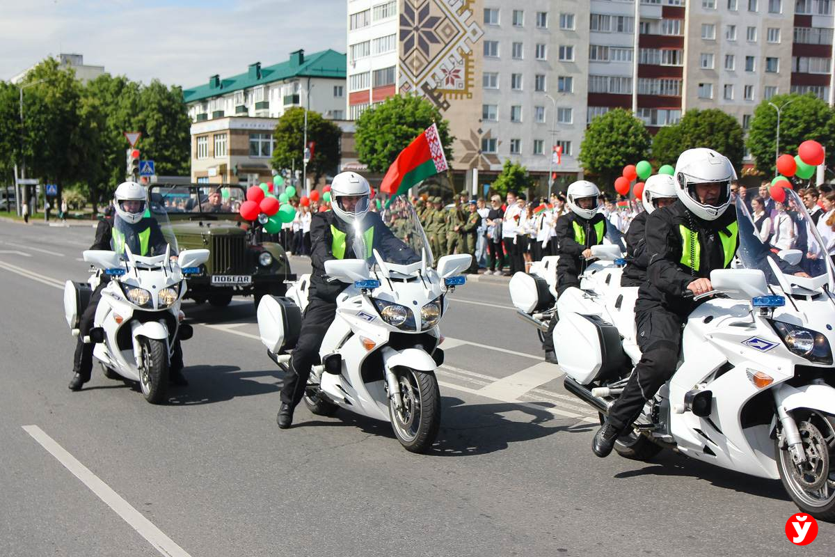 В Солигорске соревновались юные инспекторы дорожного движения из трех стран  - Минская правда