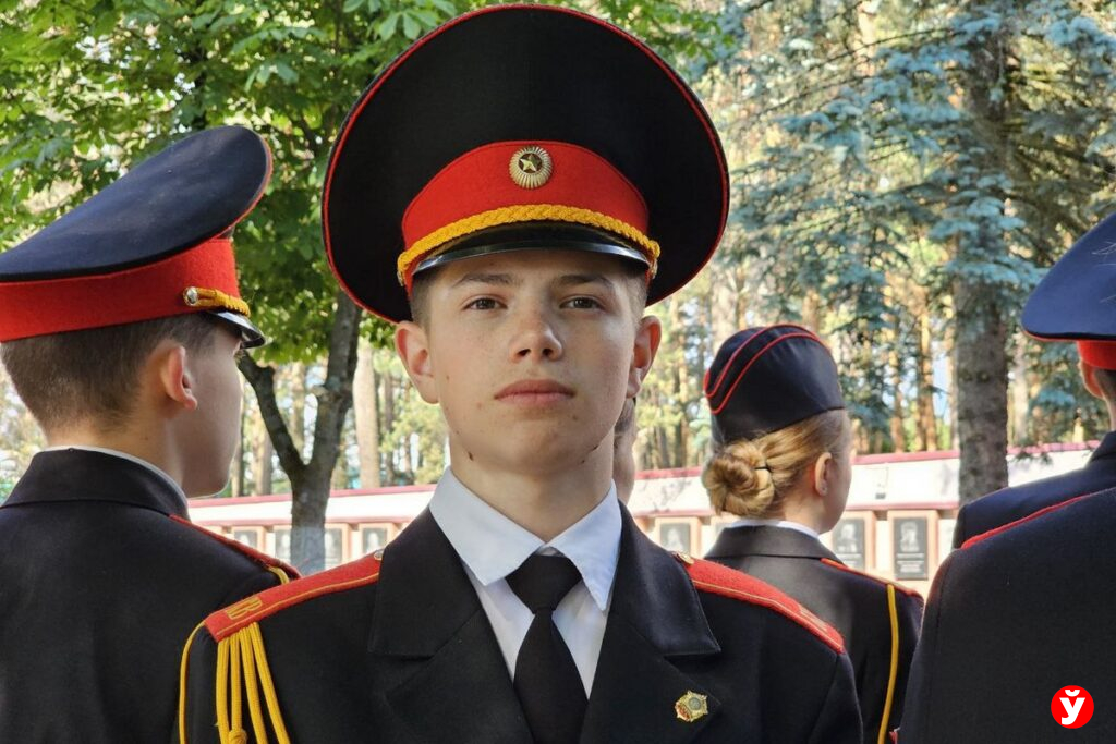 Арсений Никитин из Гомельского кадетского училища