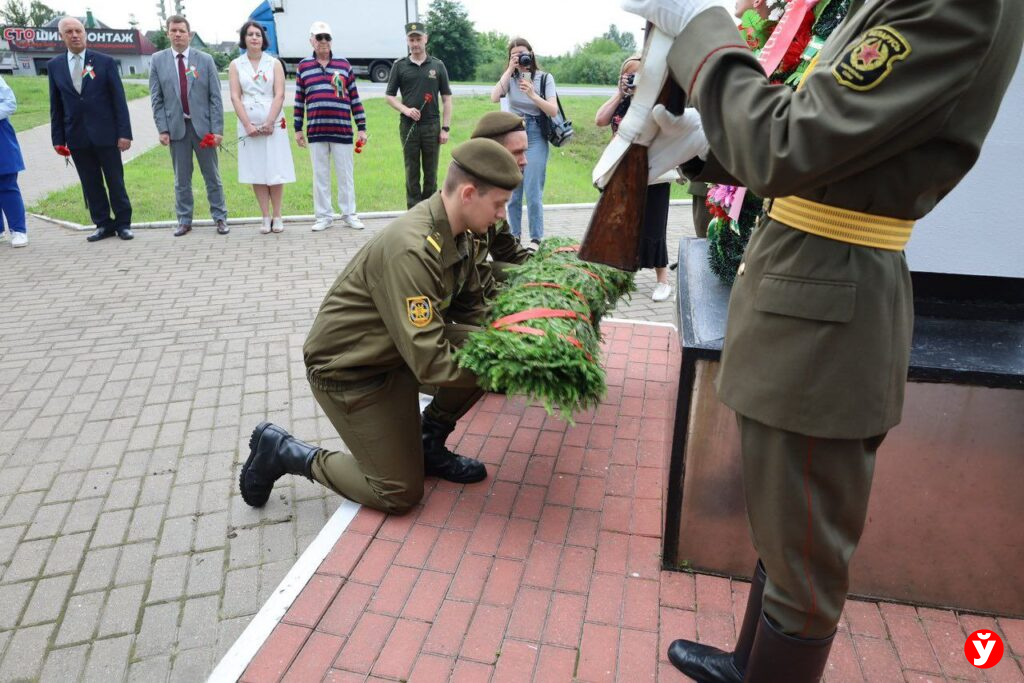 оцифровка памятник ВОВ Борисов