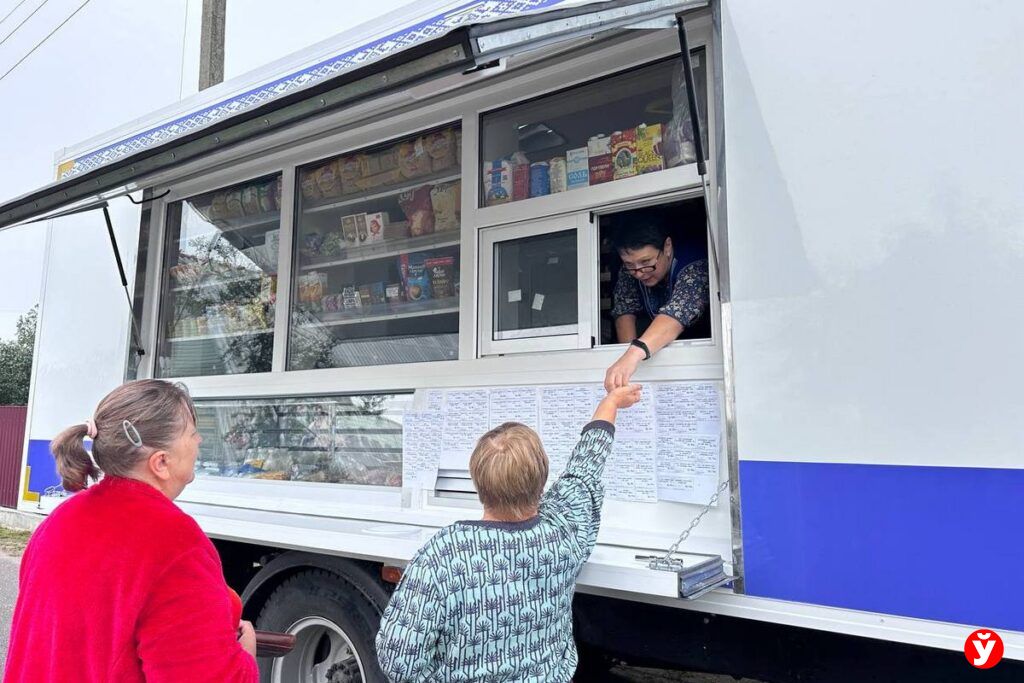 Новая автолавка в Вилейском районе