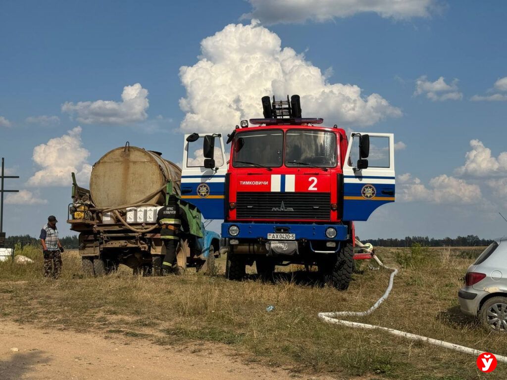 Пожар в деревне