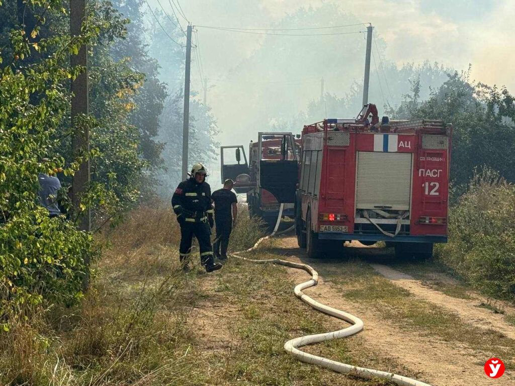 Пожар в деревне