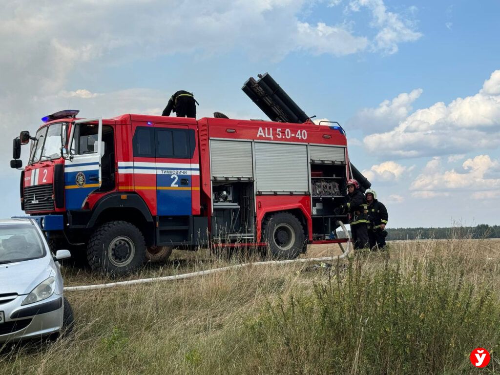 Пожар в деревне