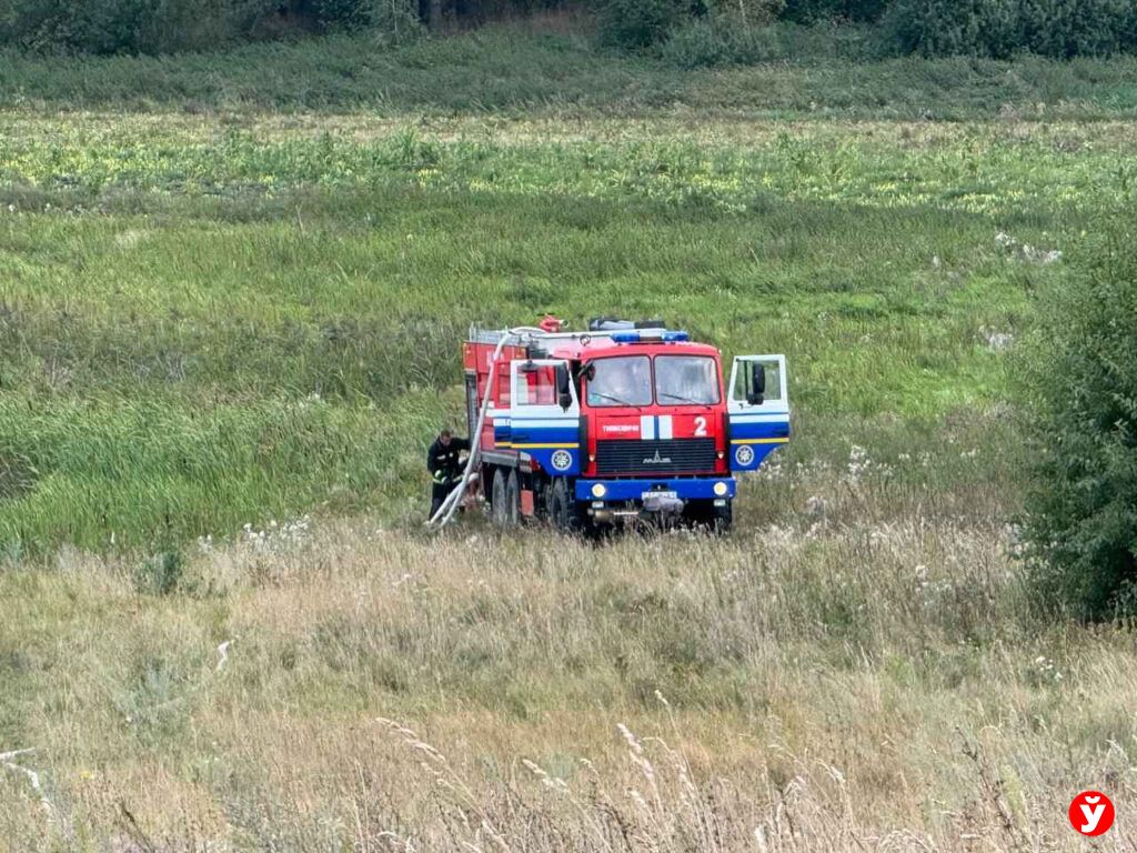 Пожар в деревне