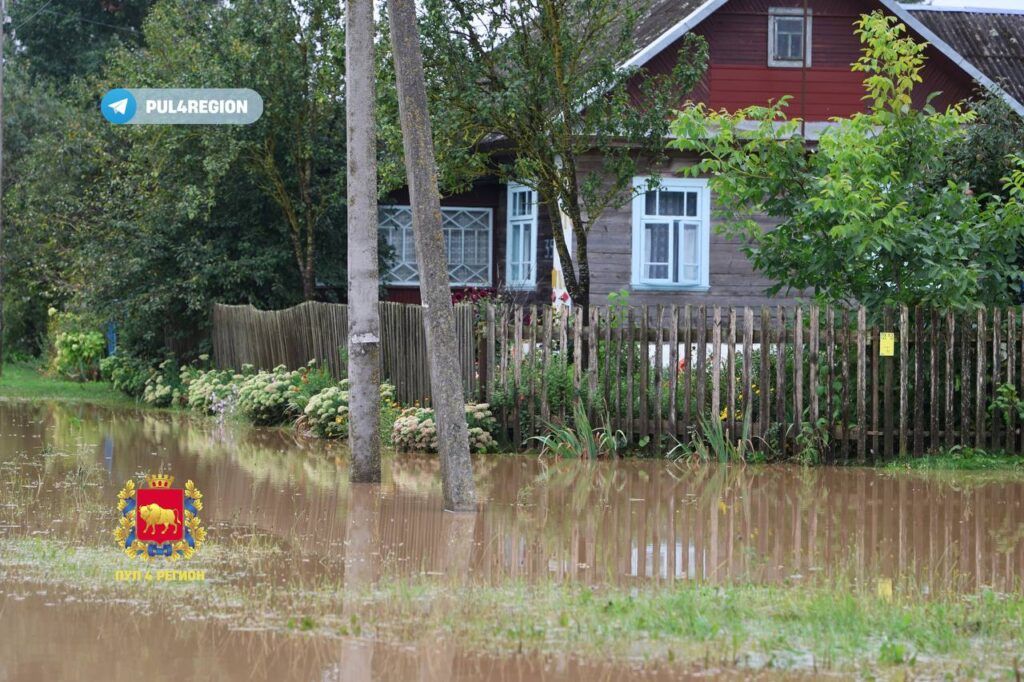 подтопление в Гродненской области