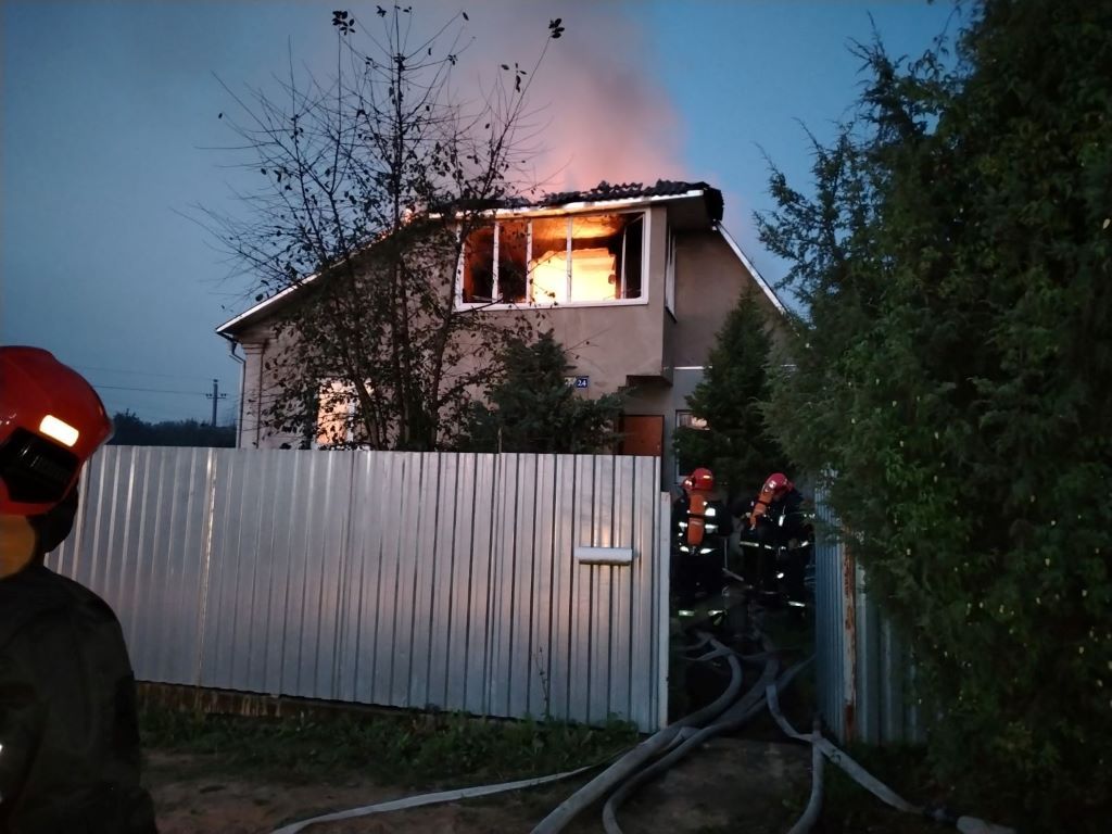 пожар в Смолевичах