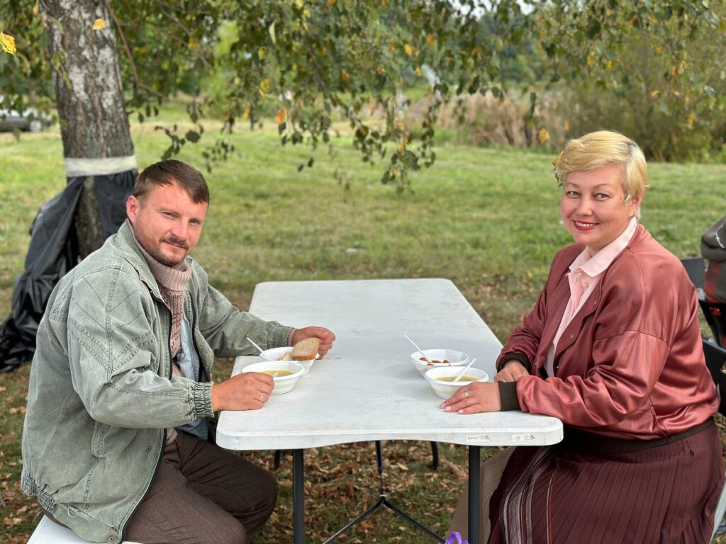 Дмитрий Корнев с супругой Ириной