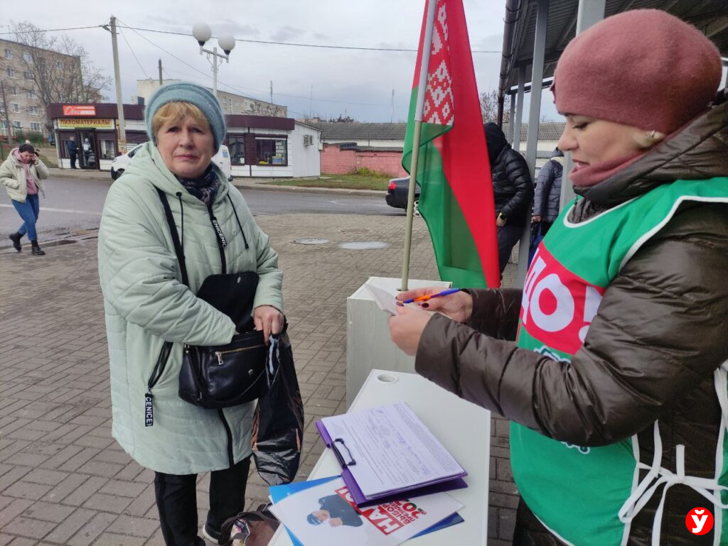 пикет в Березино