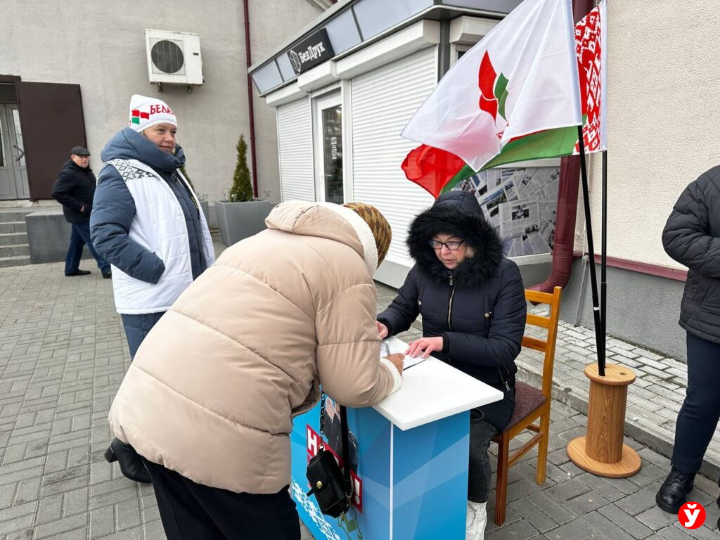 Воложин, пикеты