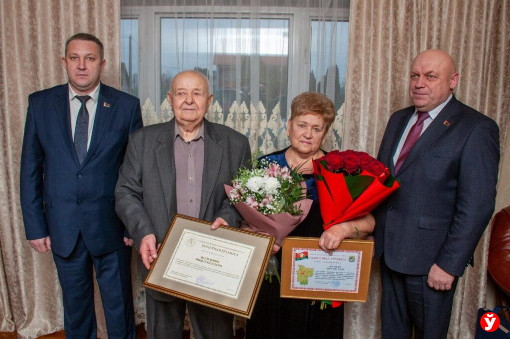 Почетного гражданина Слуцка Николая Василевича поздравили с 85-летием