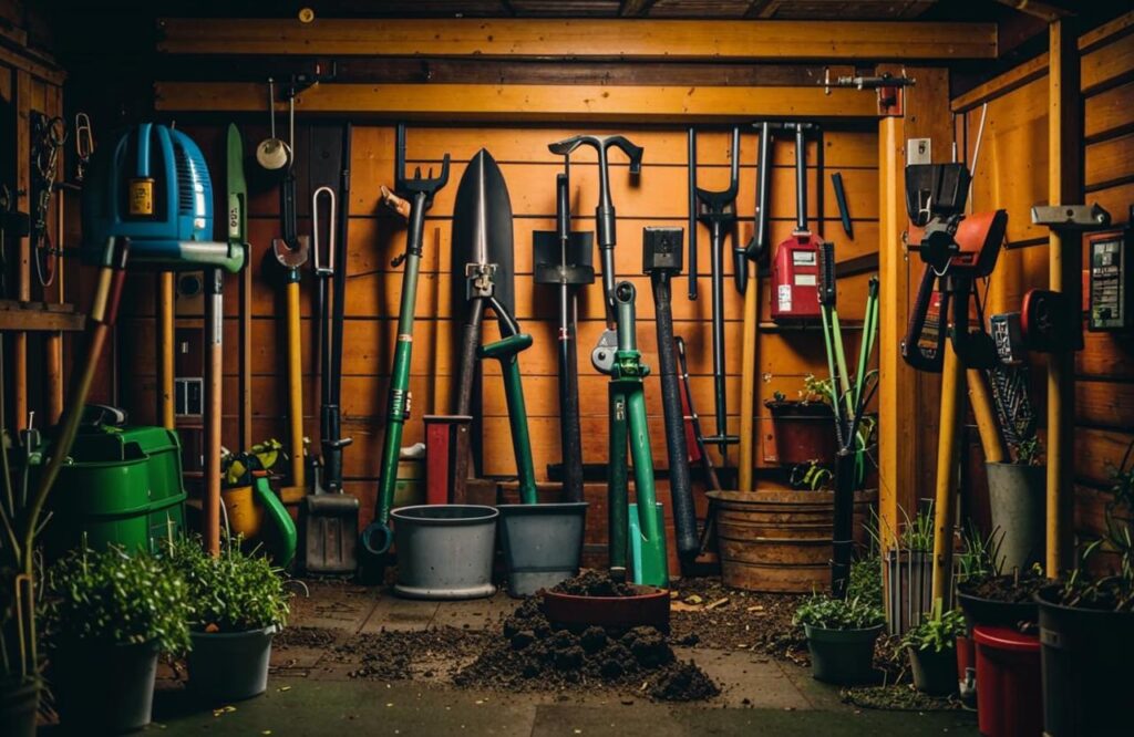 Уход за инструментами и оборудованием для огорода