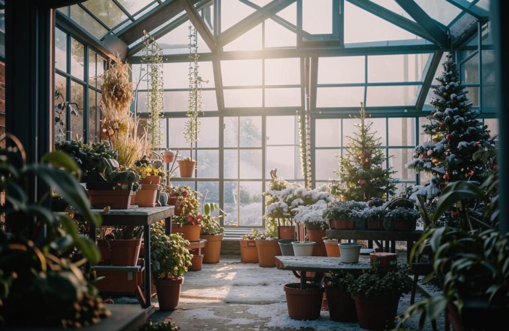 Зимний уход за теплицей