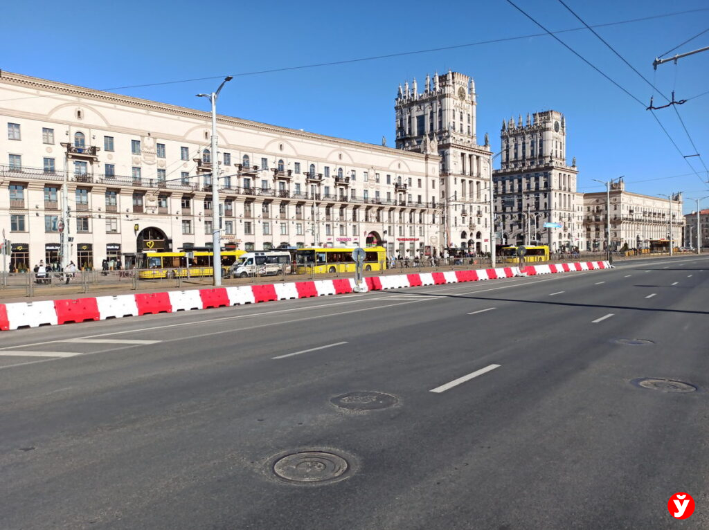 В Минске ограничат движение на проспектах Независимости и Победителей