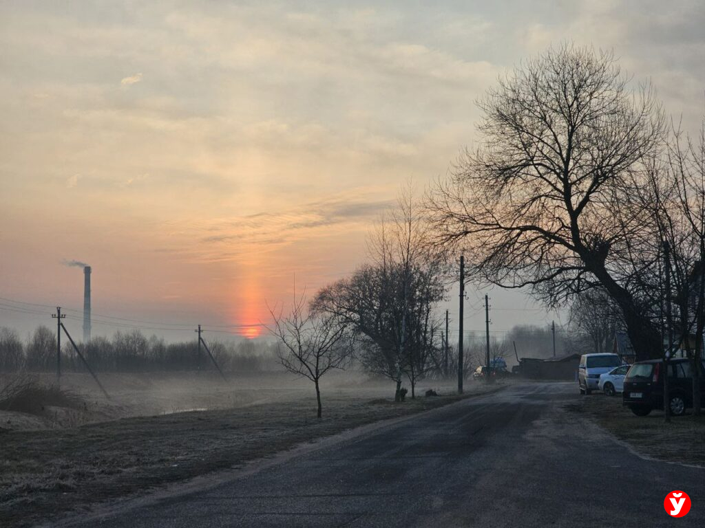 Снег в середине марта — фоторепортаж из регионов Минщины