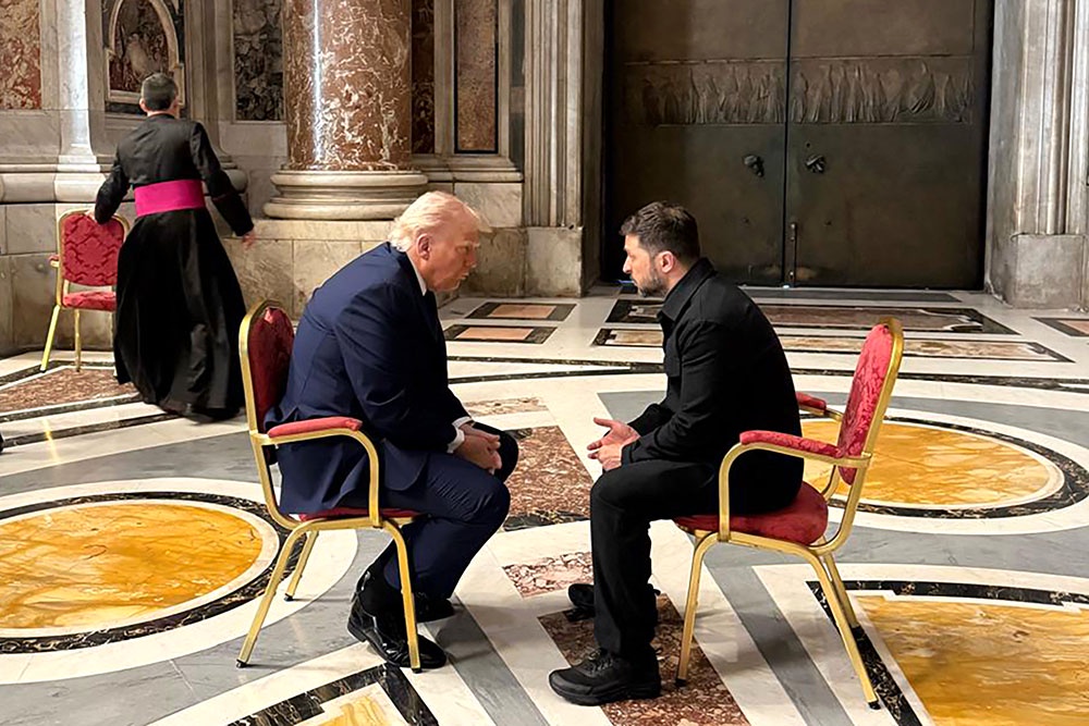 Зеленский и Трамп