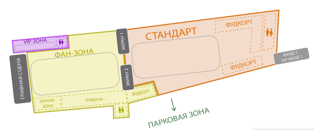 карта фестиваля