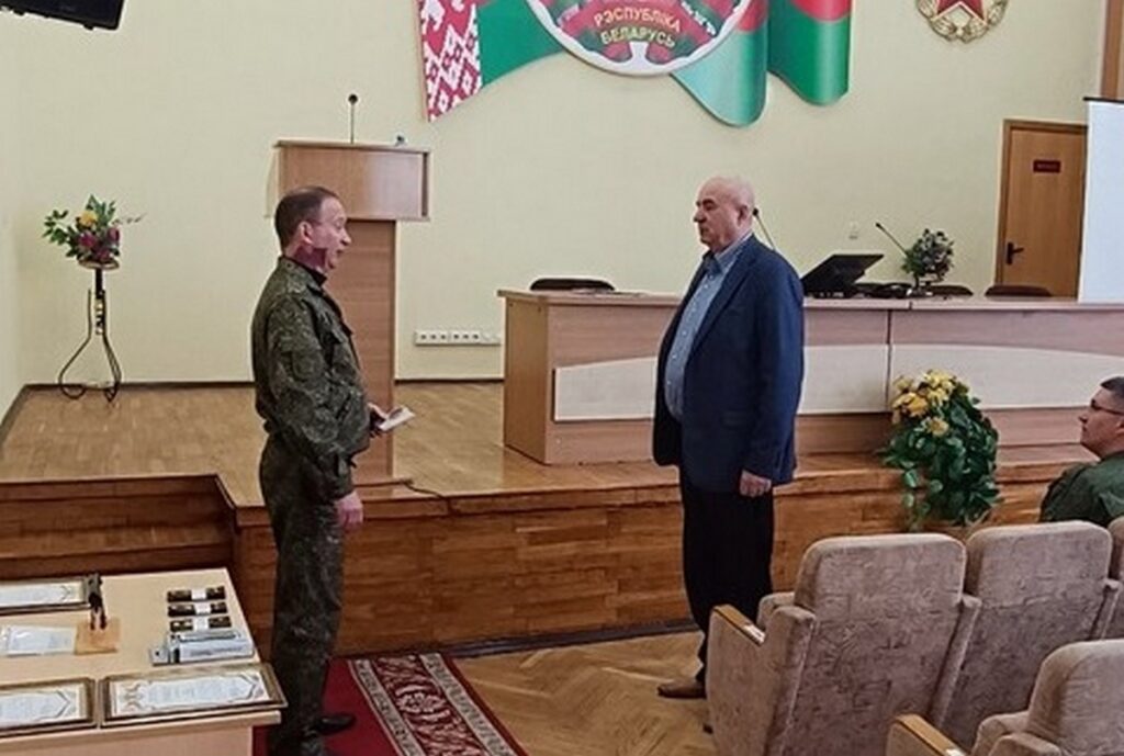 В военном комиссариате Минской области вручили юбилейные медали