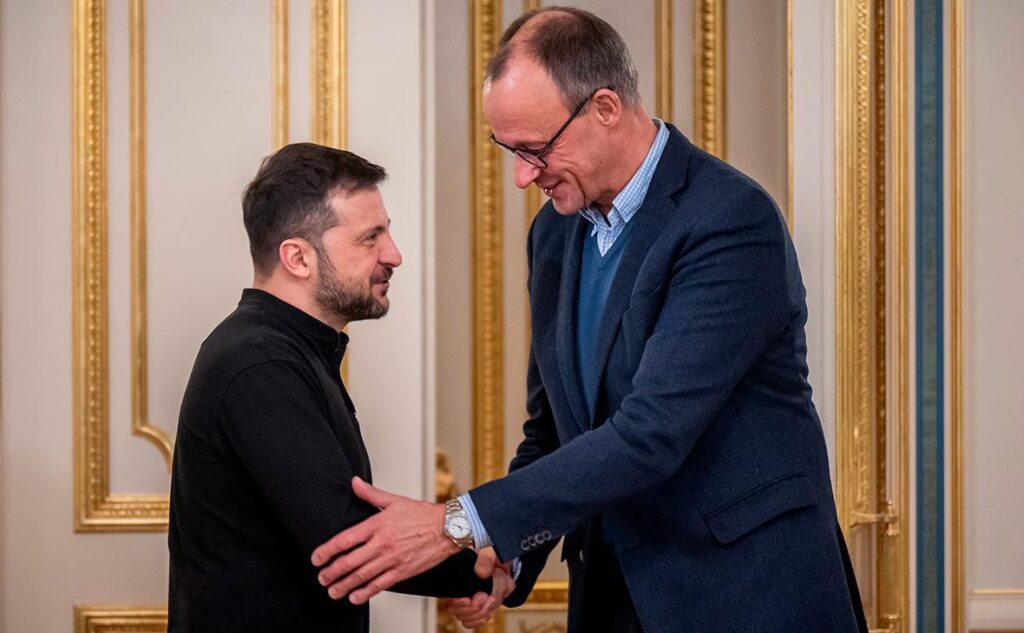 Зеленский Мерц