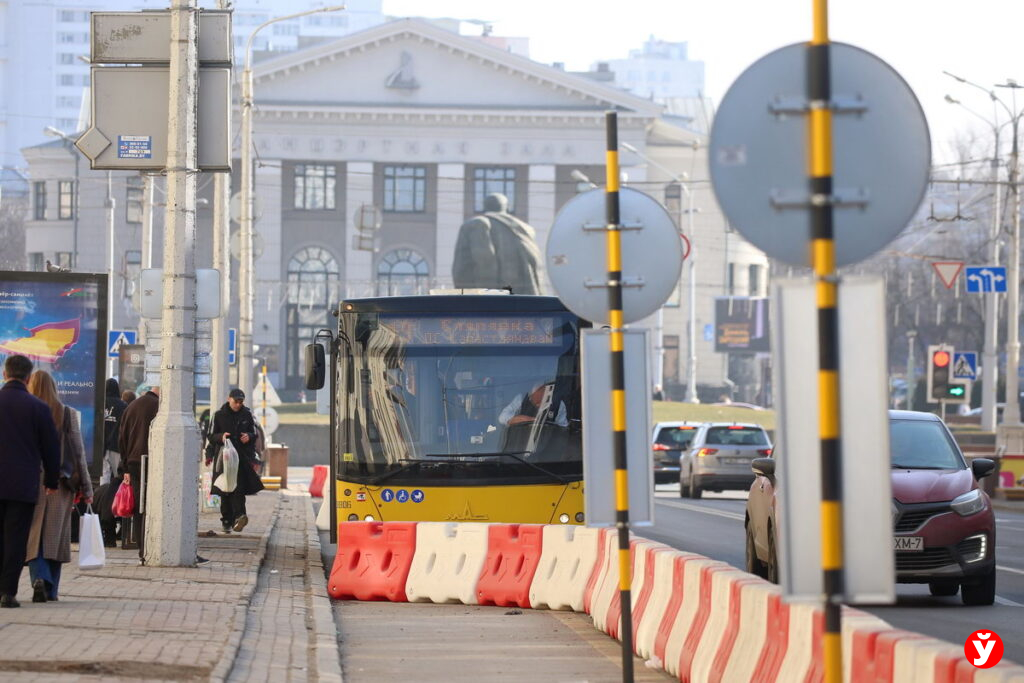 В Минске 24 мая изменятся маршруты автобусов из-за перекрытия части проспекта Победителей