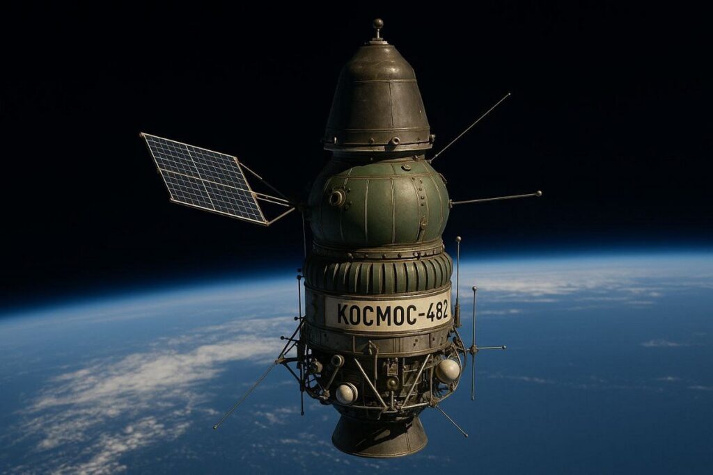 Советская межпланетная «Космос-482» упадет на Землю 9-10 мая