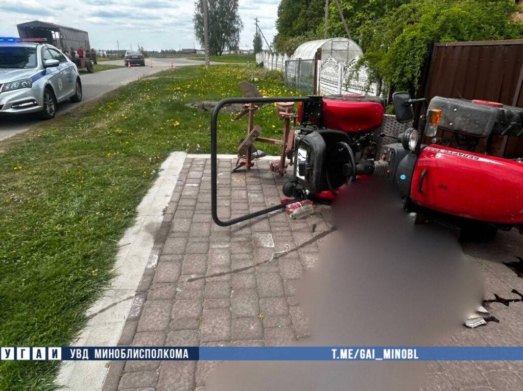 В Пуховичском районе погиб водитель трактора