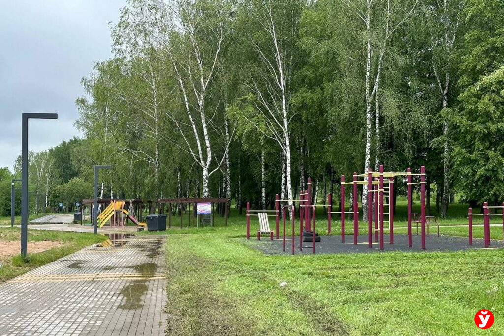 Парк, велодорожки и водохранилище. Посмотрели, как преображаются Смолевичи