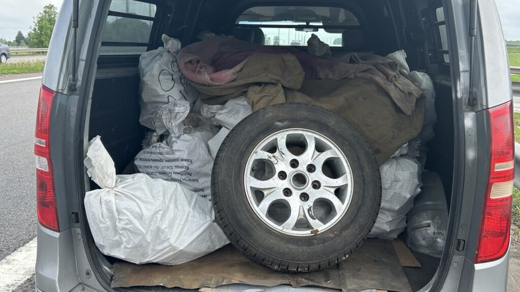 Белоруса с крупной партией цветного металла задержали в Смолевичском районе
