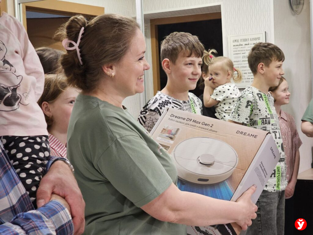 Борисов, многодетная семья и пылесос