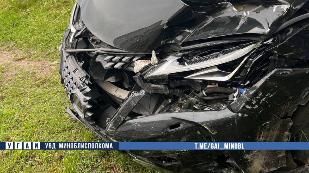 В аварии в Минском районе пострадала несовершеннолетняя девушка