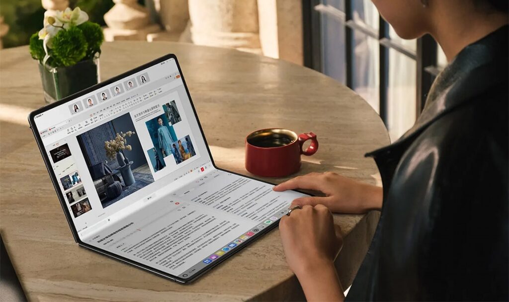 серийный Huawei MateBook Fold со складным экраном