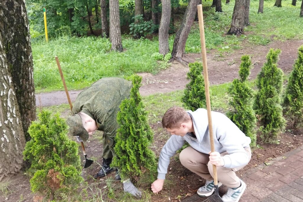 Минский район возложение