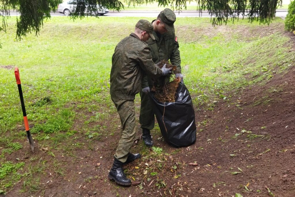 Минский район возложение