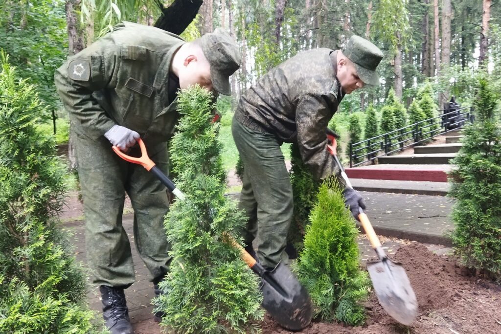 Минский район возложение
