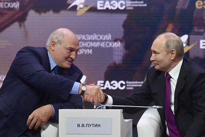 Путин приедет в Беларусь на предстоящей неделе
