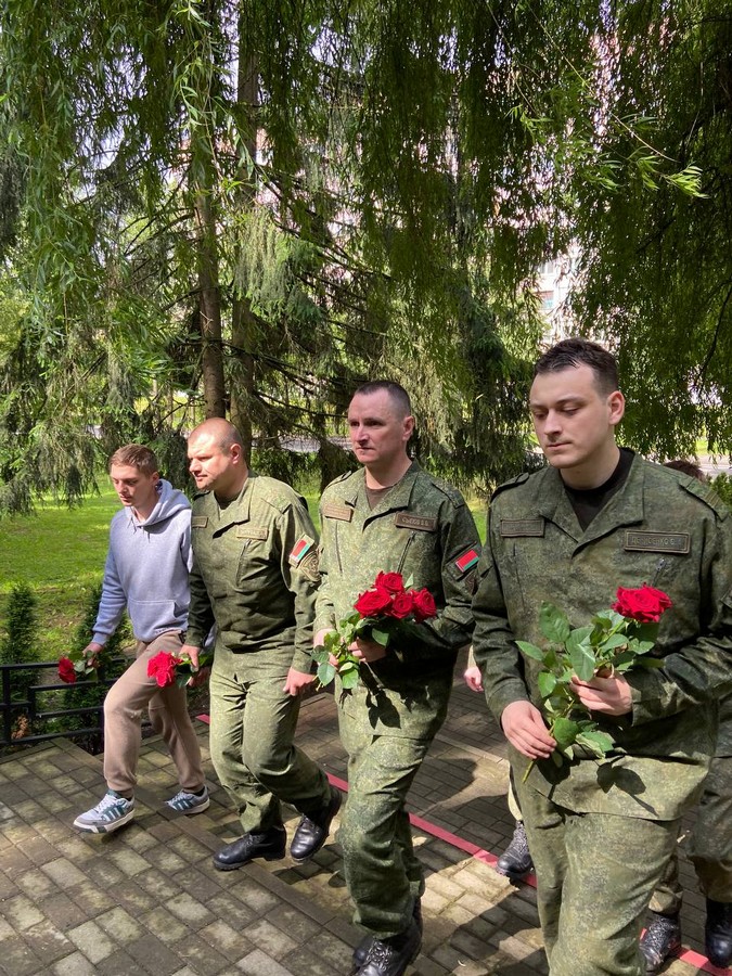 Минский район возложение