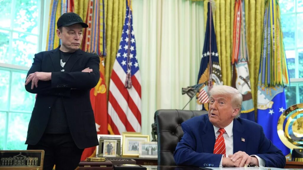 Трамп и Маск