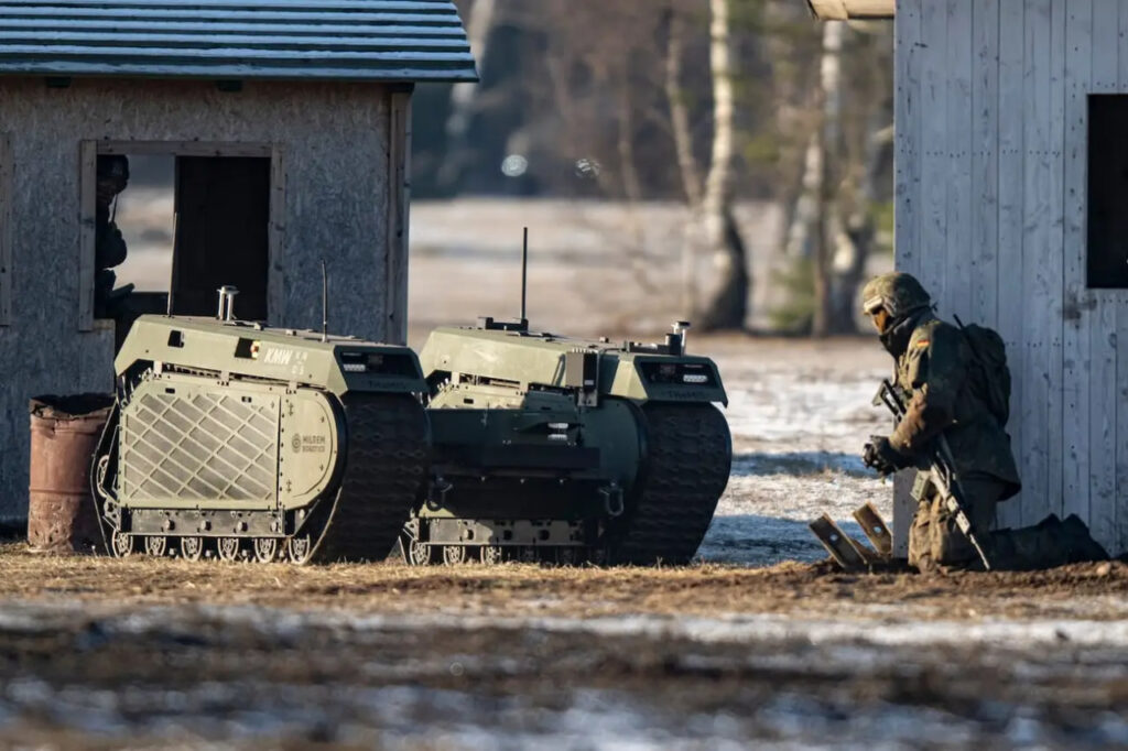 Роботы на передовой: как Эстония «оттачивает» военную технику на Украине