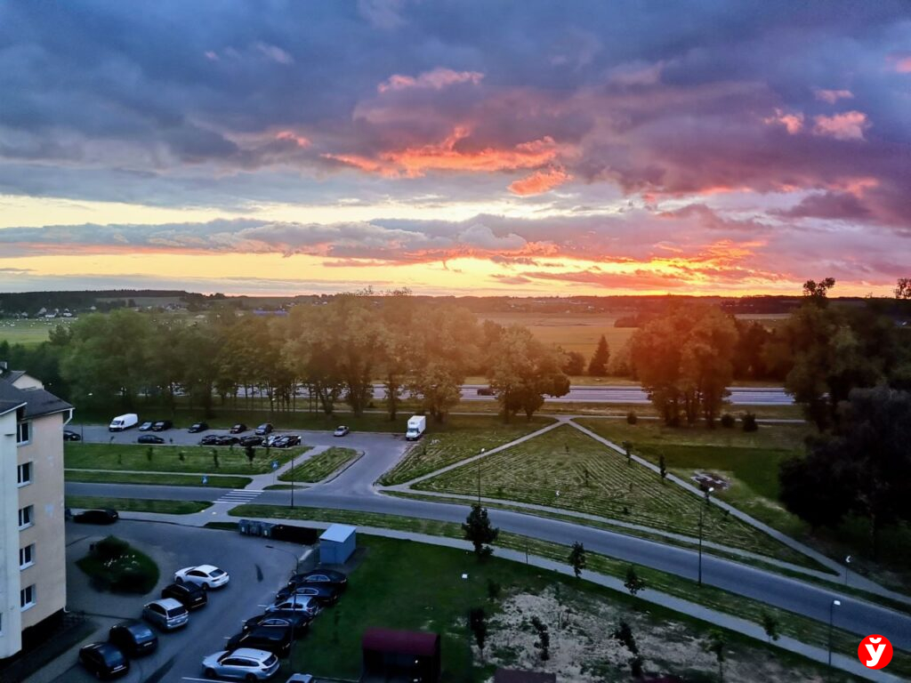 небо